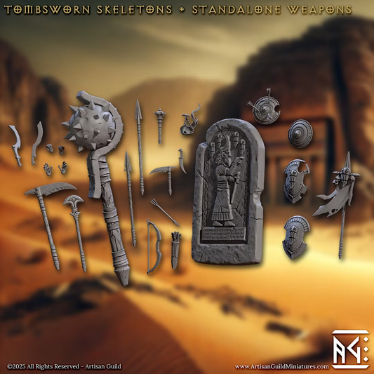 Skeletons of Denmora - Standalone Weapons (24 Bits)