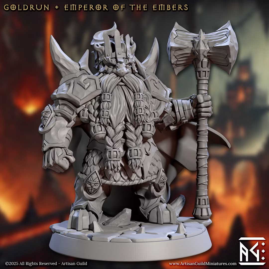 Magmaforged Dwarves - Goldrun - Emperor of the Embers