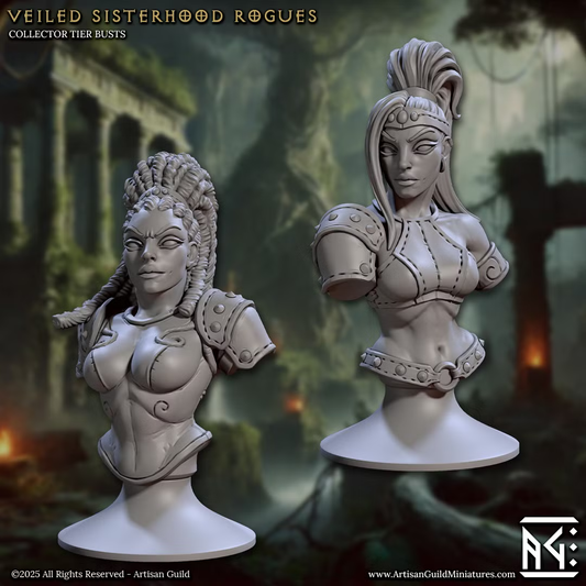Veiled Sisterhood Rogues (2 Busts)