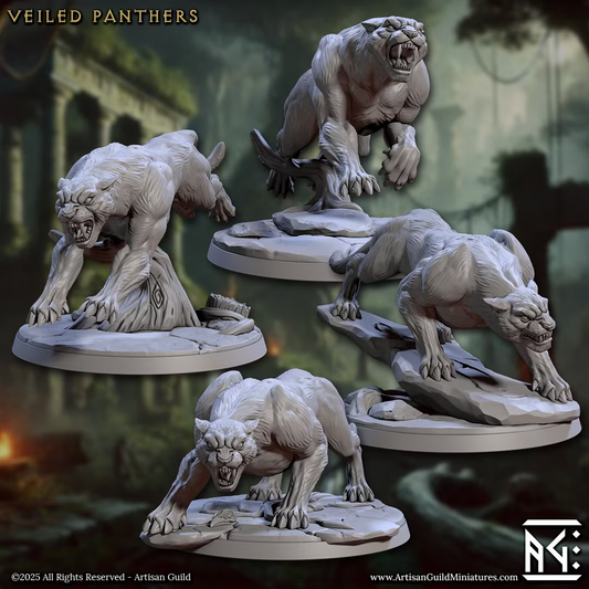 Veiled Sisterhood - Veiled Panthers (4 Minis)