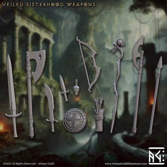 Veiled Sisterhood - Weapons (11 Bits)