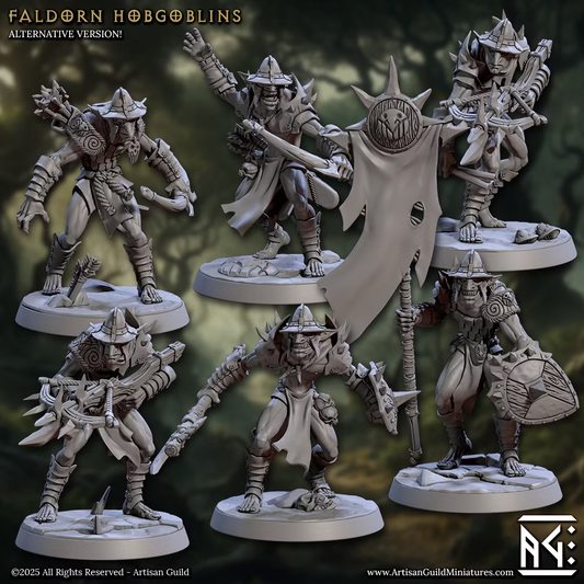 Faldorn Hobgoblins Alternate (6 Minis)