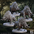 Faldorn Hobgoblins - Wild Faldorn Warhogs (4 Minis)