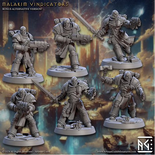 Malakim - Malakim Vindicators Bonus Alternate (6 Minis)