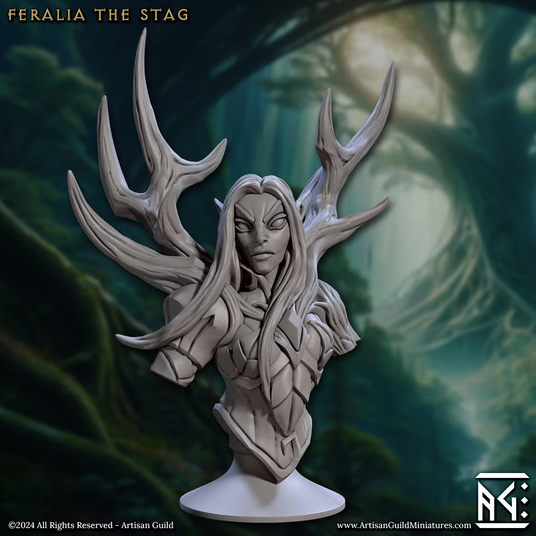 Barkwraith - Feralia the Stag (Bust)