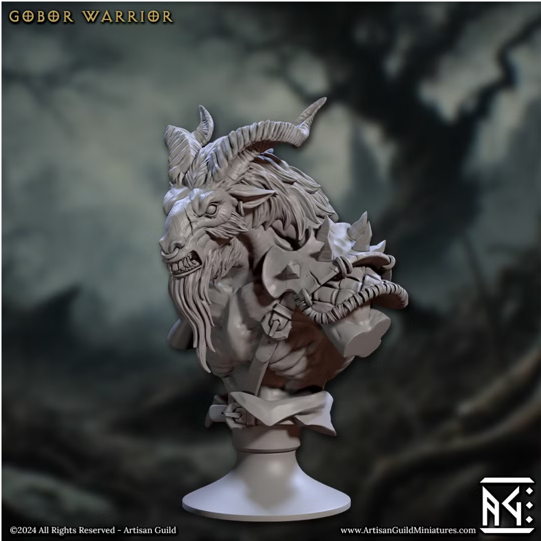 Beastmen - Gobor Warrior (Bust)