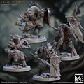 Beastmen - Chaos Minocs Alternate (4 Minis)
