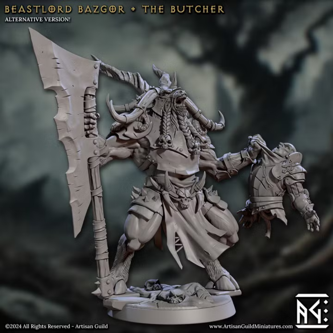 Beastmen - Beastlord Bazgor the Butcher