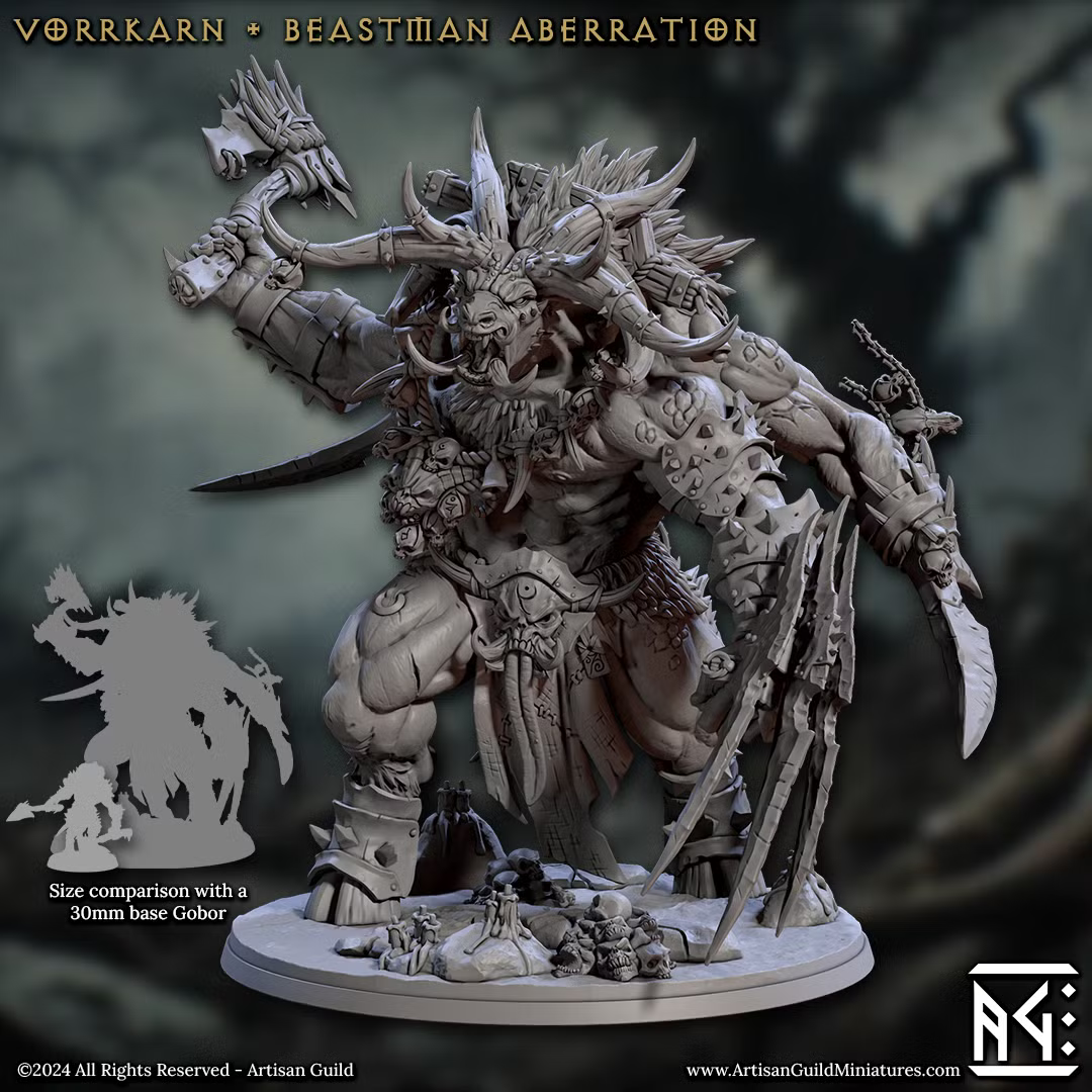 Beastmen - Vorrkarn - Beastman Aberration