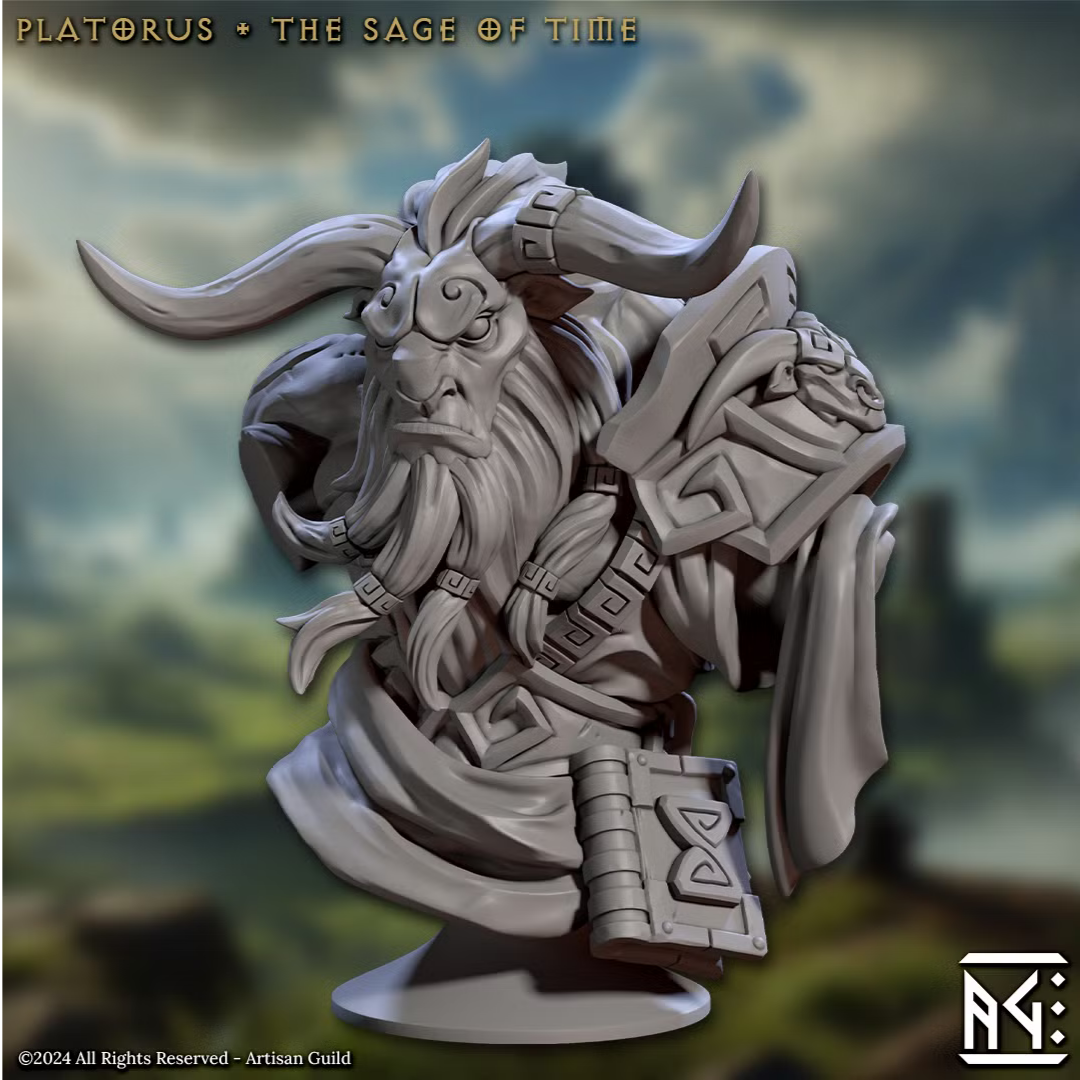 Ivory Sentinels - Platorus - The Sage of Time (Bust)