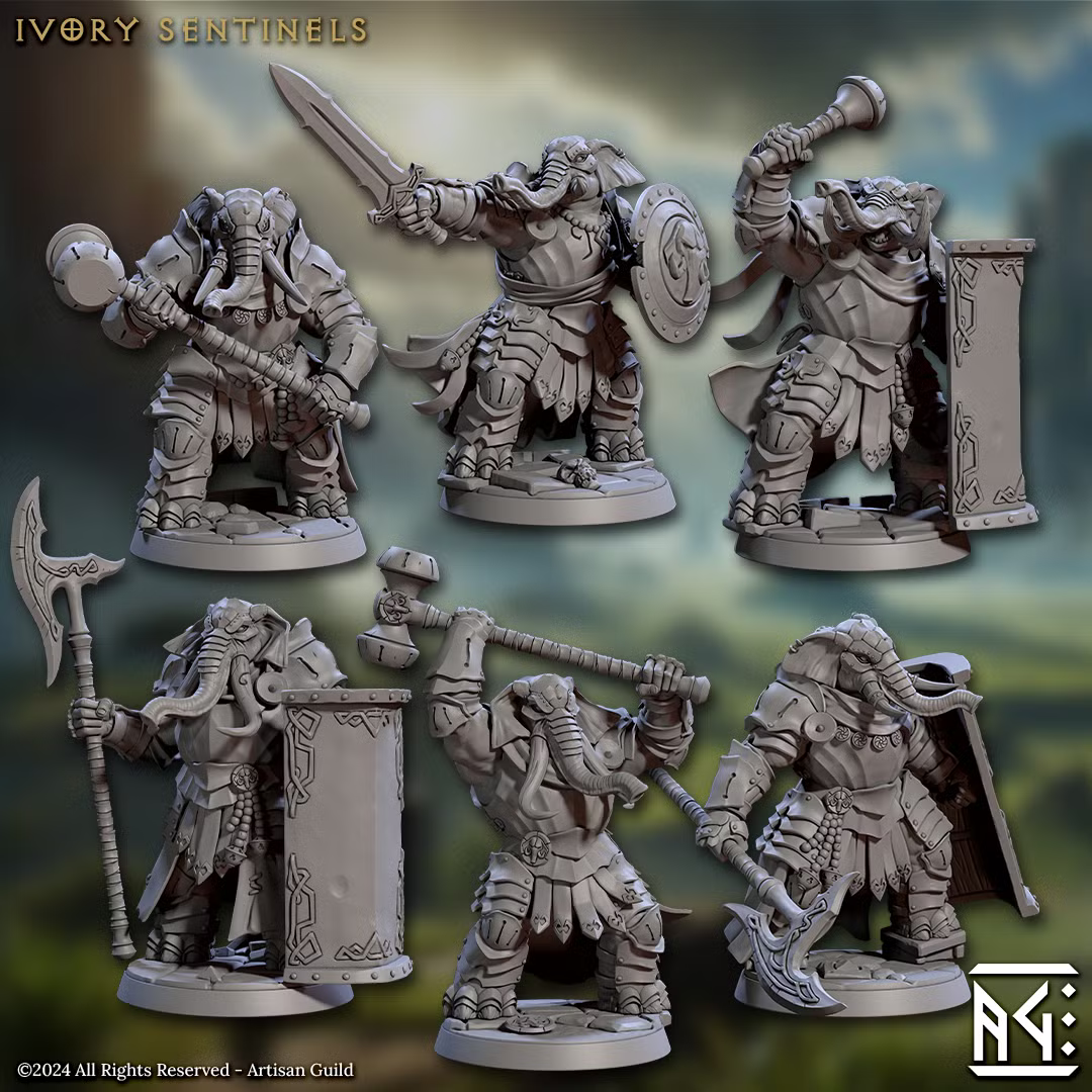 Ivory Sentinels (6 Minis)
