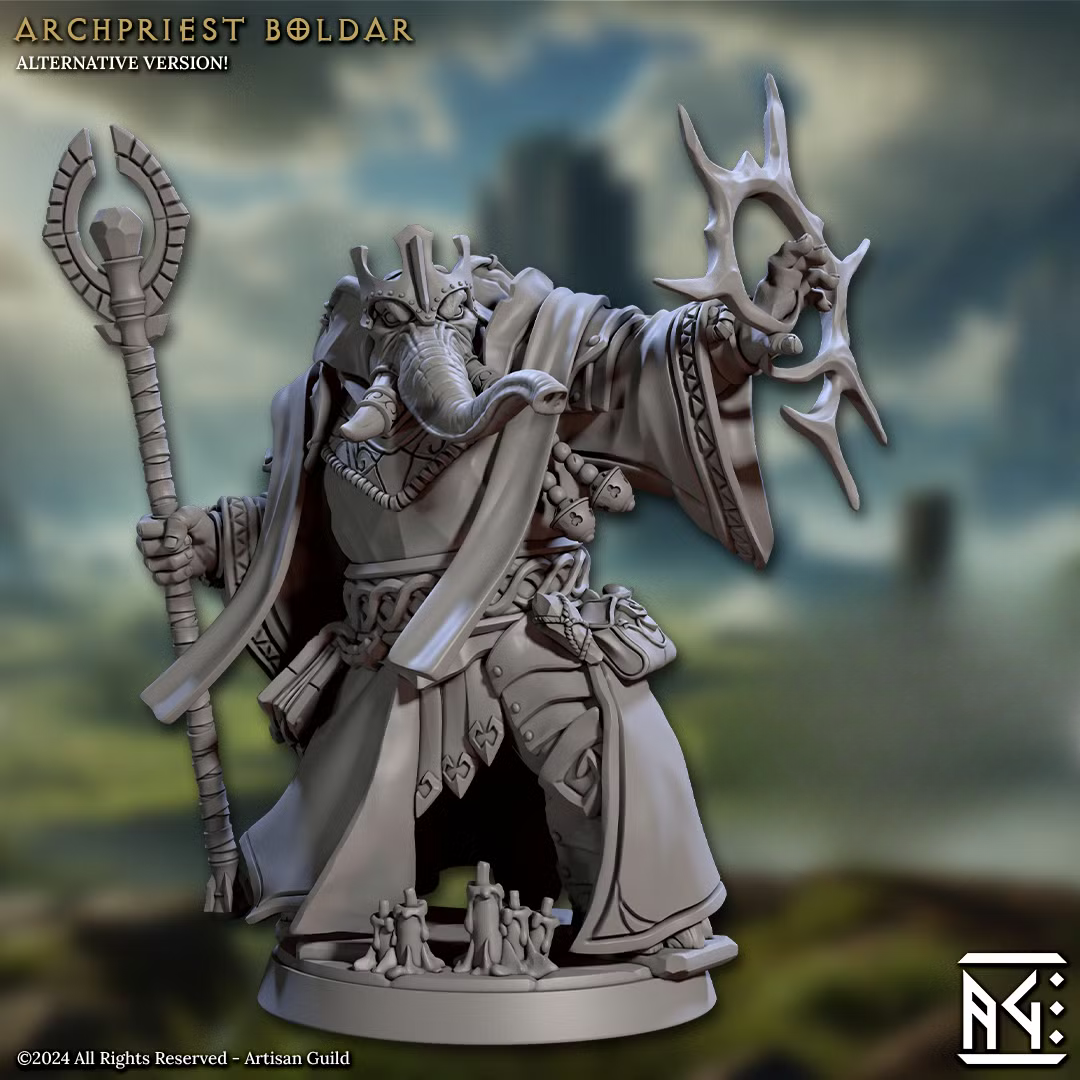 Ivory Sentinels - Archpriest Boldar