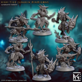 Death-Tide - High-Tide Jurakin Mirmidons Alternate (6 Minis)