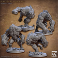 Blackcrag Orcs - Blackcrag Apefiends (4 Minis)