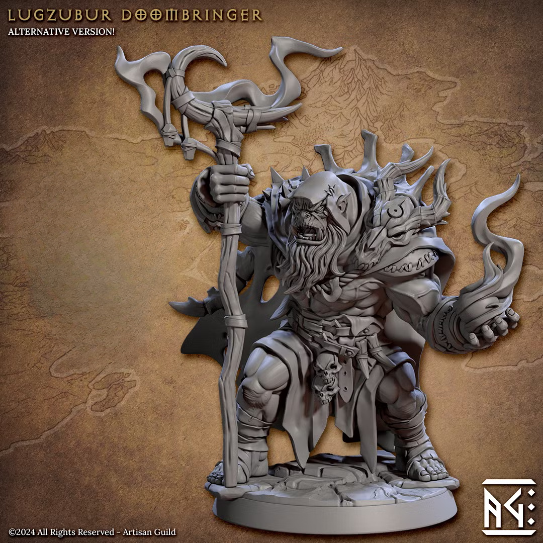 Blackcrag Orcs - Lugzubur Doombringer