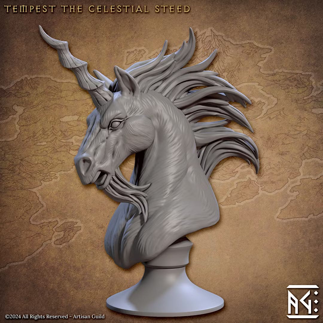 Vanguard Fighters - Tempest the Celestial Steed (Bust)