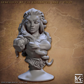 Vanguard Fighters - Genevieve of the Enchanted Lake Pinup (Bust)