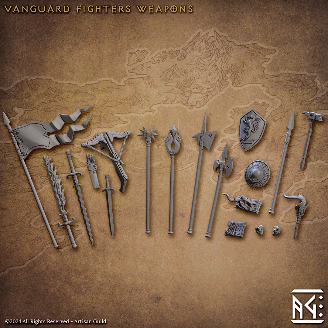 Vanguard Fighters - Vanguard Fighters Weapons (19 Bits)