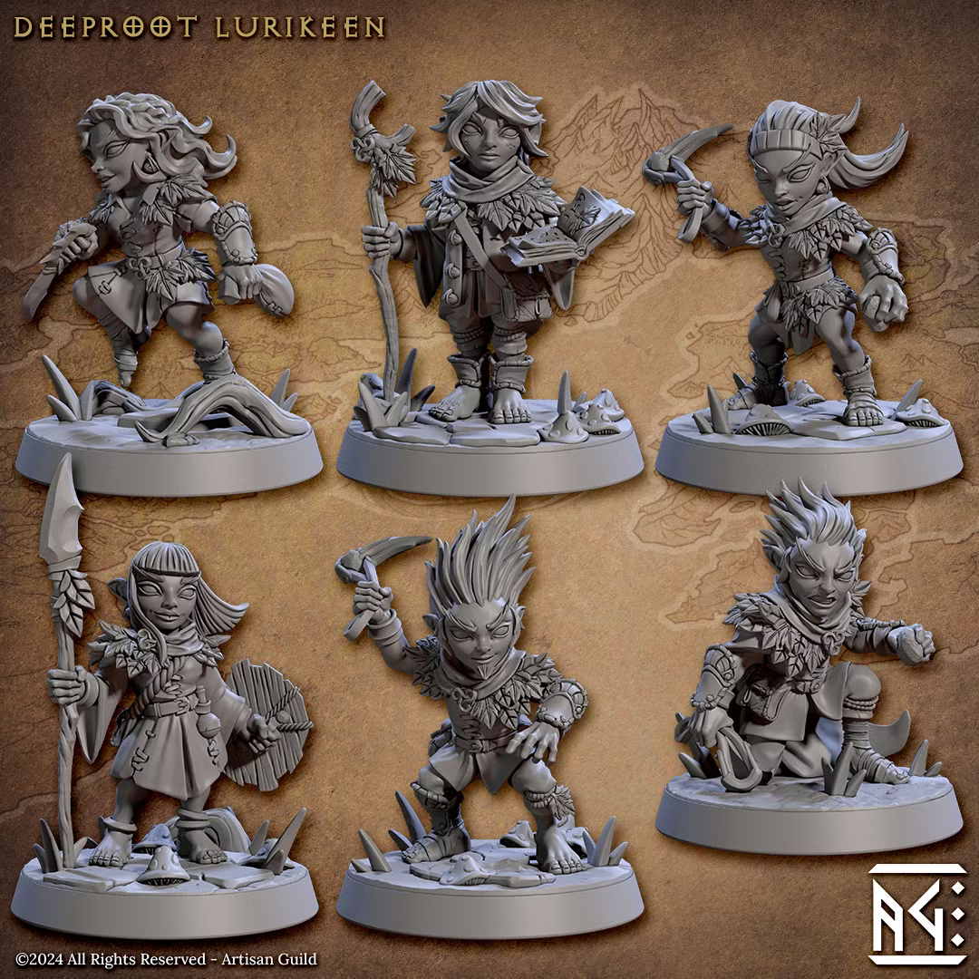 Deeproot Lurikeen (6 Minis)