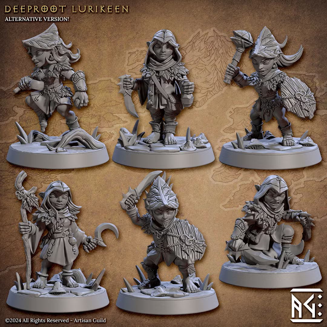 Deeproot Lurikeen Alternate (6 Minis)