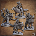 Deeproot Lurikeen - Mystic Fox Riders (4 Minis)