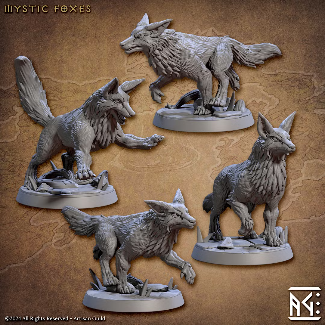 Deeproot Lurikeen - Mystic Fox (4 Minis)