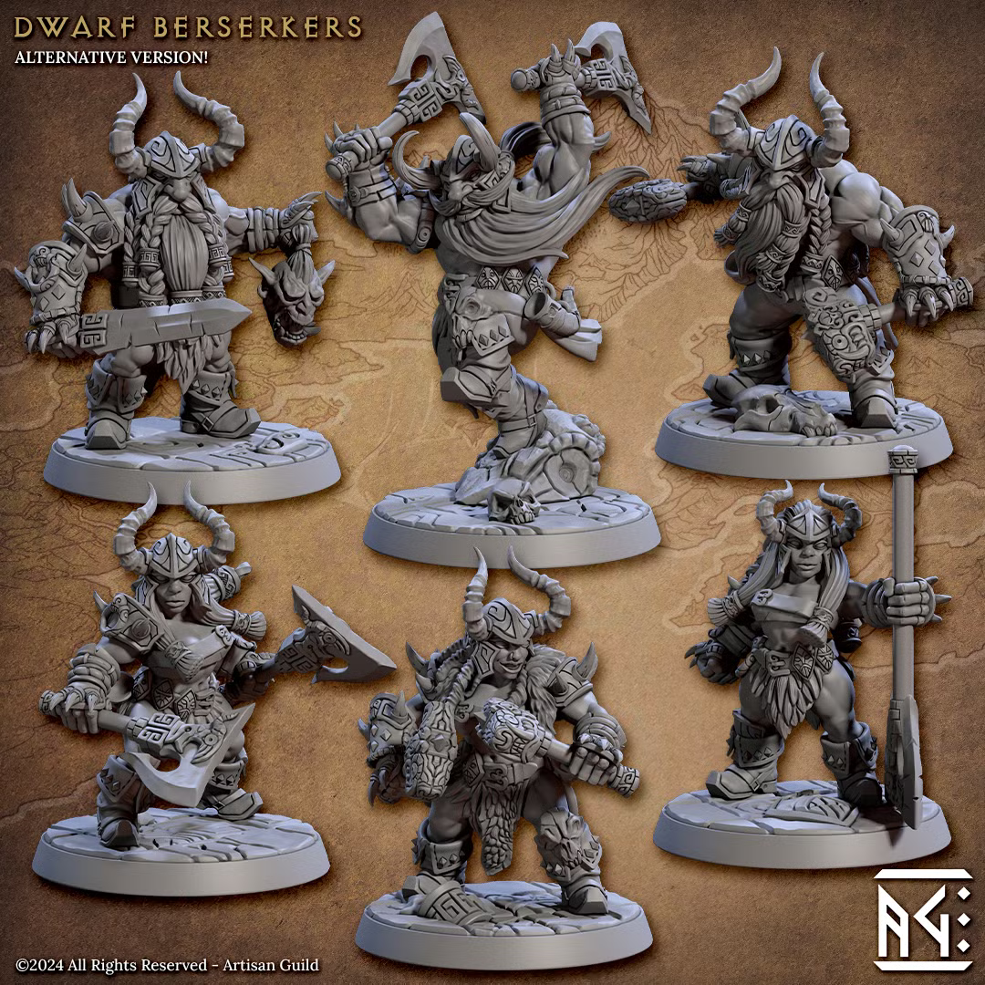 Goldvein - Behemot Riders (4 Minis)