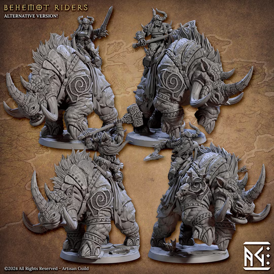 Goldvein - Wild Behemots (4 Minis)