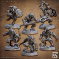 Temple of Ifrit - Setrek Kobold (6 Minis)