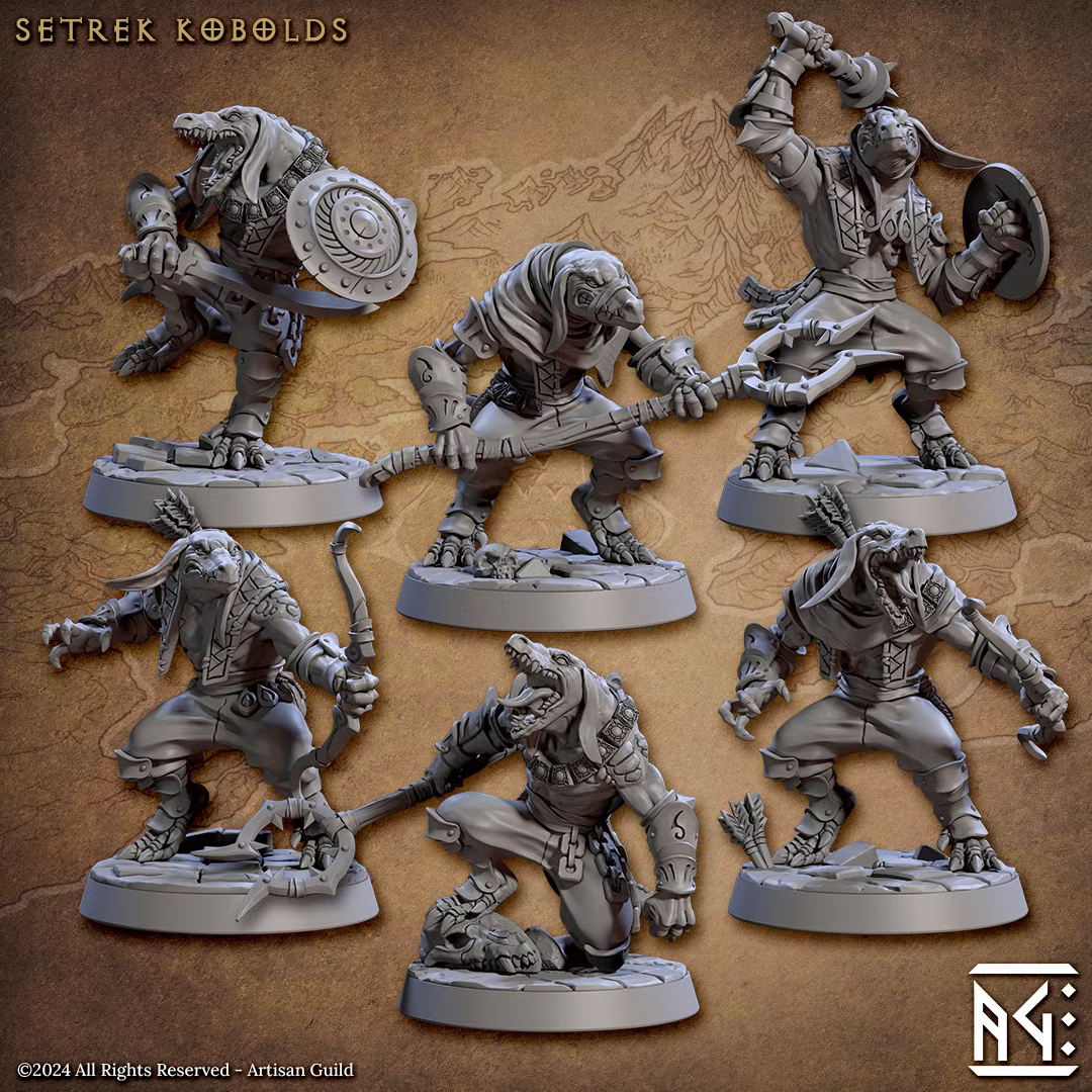 Temple of Ifrit - Setrek Kobold (6 Minis)