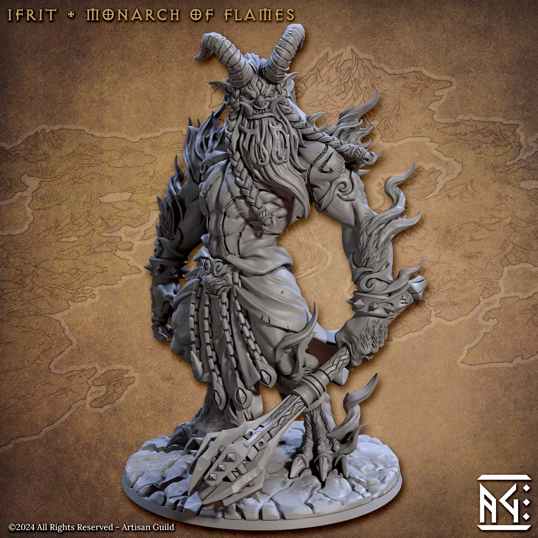 Temple of Ifrit - Ifrit - Monarch of Flames
