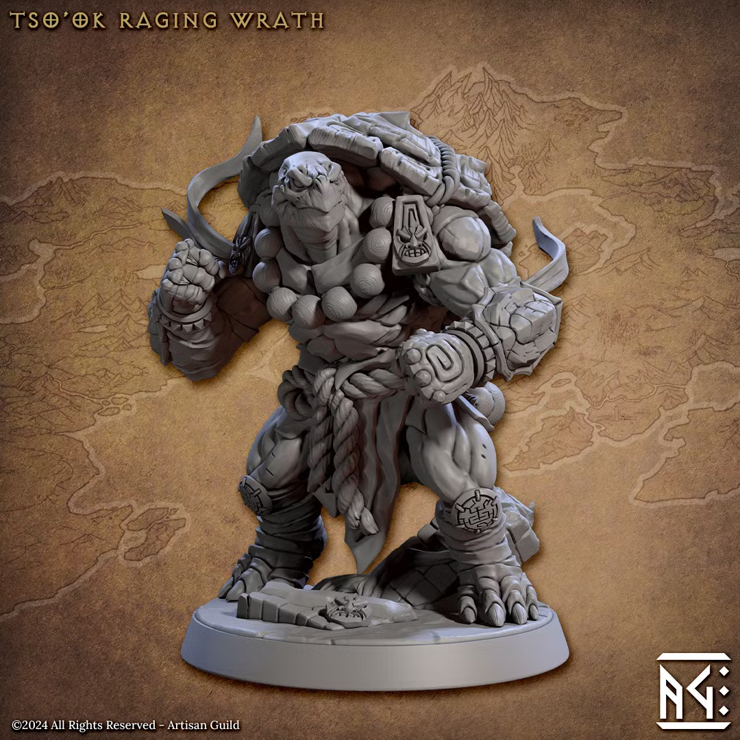Jadeshell Turtlekin - Tso'Ok - Raging Wrath