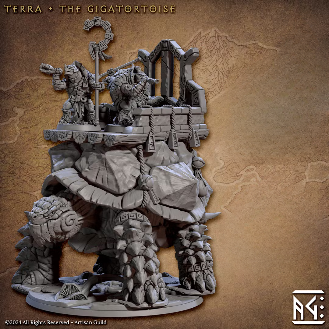 Jadeshell Turtlekin - Terra - the Gigatortoise