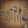 Jadeshell Turtlekin - Weapons (17 Bits)