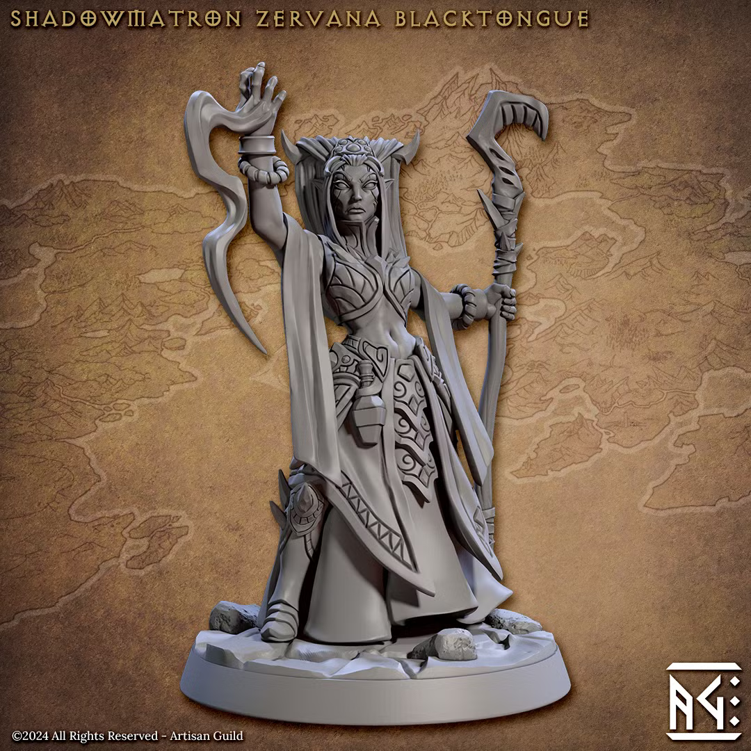 Blacktongue Assassins - Shadowmatron Zervana Blacktongue