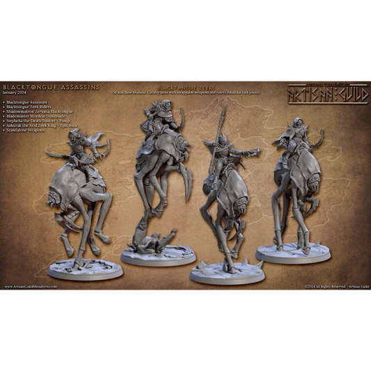 Blacktongue Assassins - Blacktongue Zeeks (4 Minis)