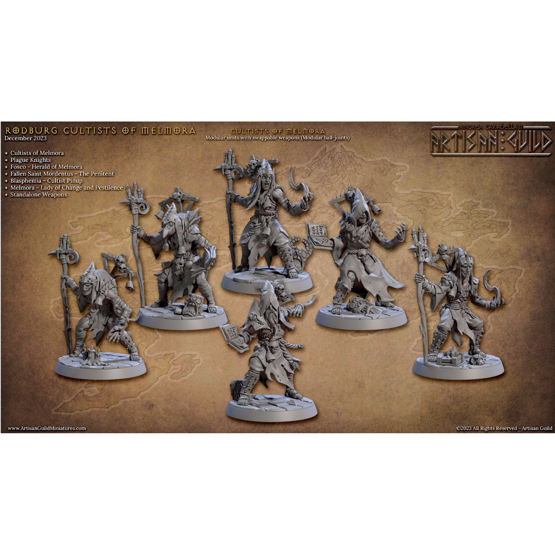 Cultist of Melmora (6 Minis)