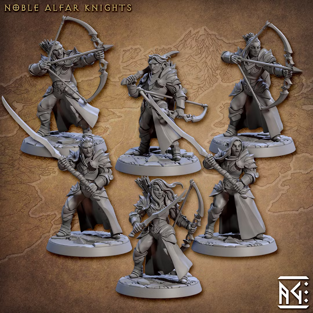 Novle Alfar Knights Alternate (6 Minis)