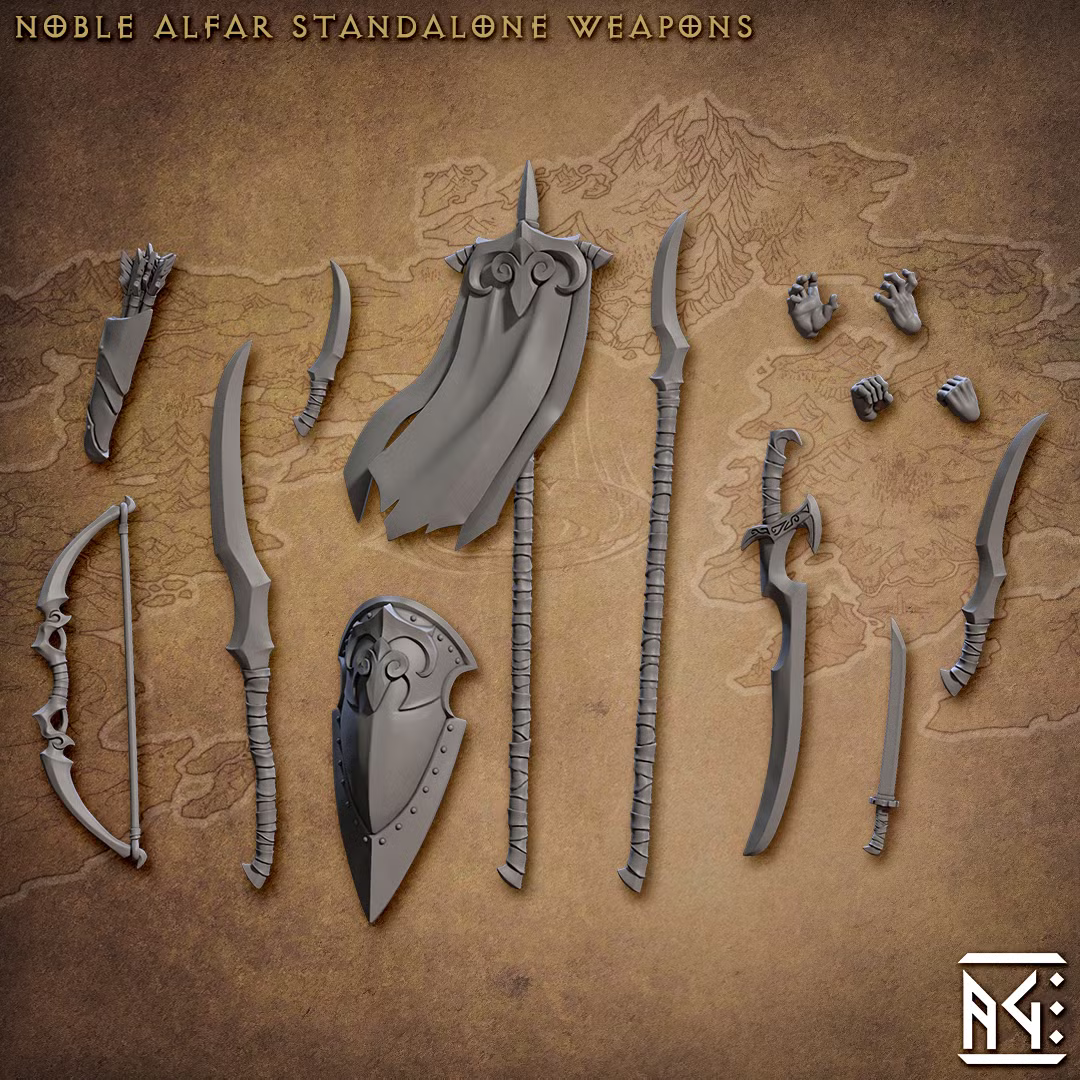 Novle Alfar - Weapons (14 Bits)