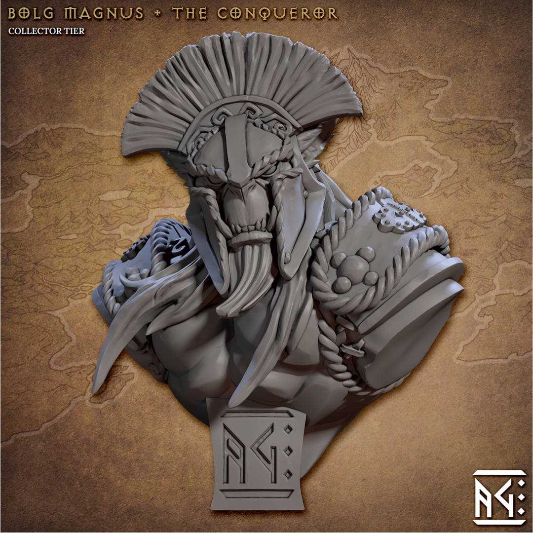 Bronzeclad Greatgoblin - Bolg Magnus the Conquerer (Bust)