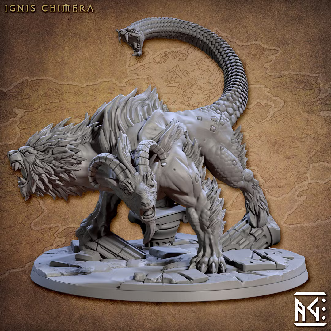 Bronzeclad Greatgoblin - Ignis Chimera