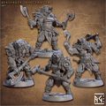 Skutagaard Northmen II - Berserkers Skinchangers (4 Minis)