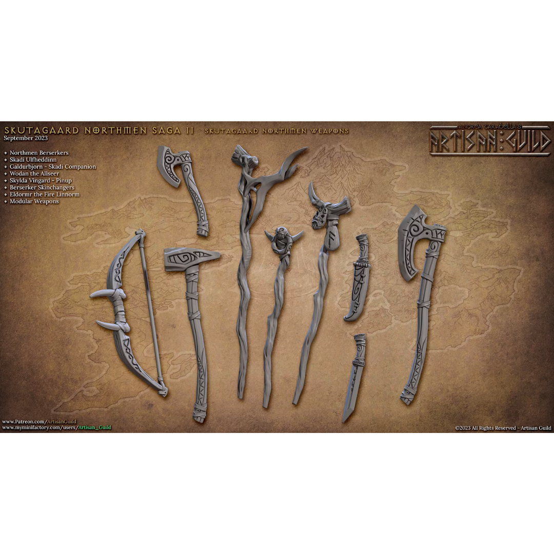 Skutagaard Northmen II - Weapons (9 Bits)