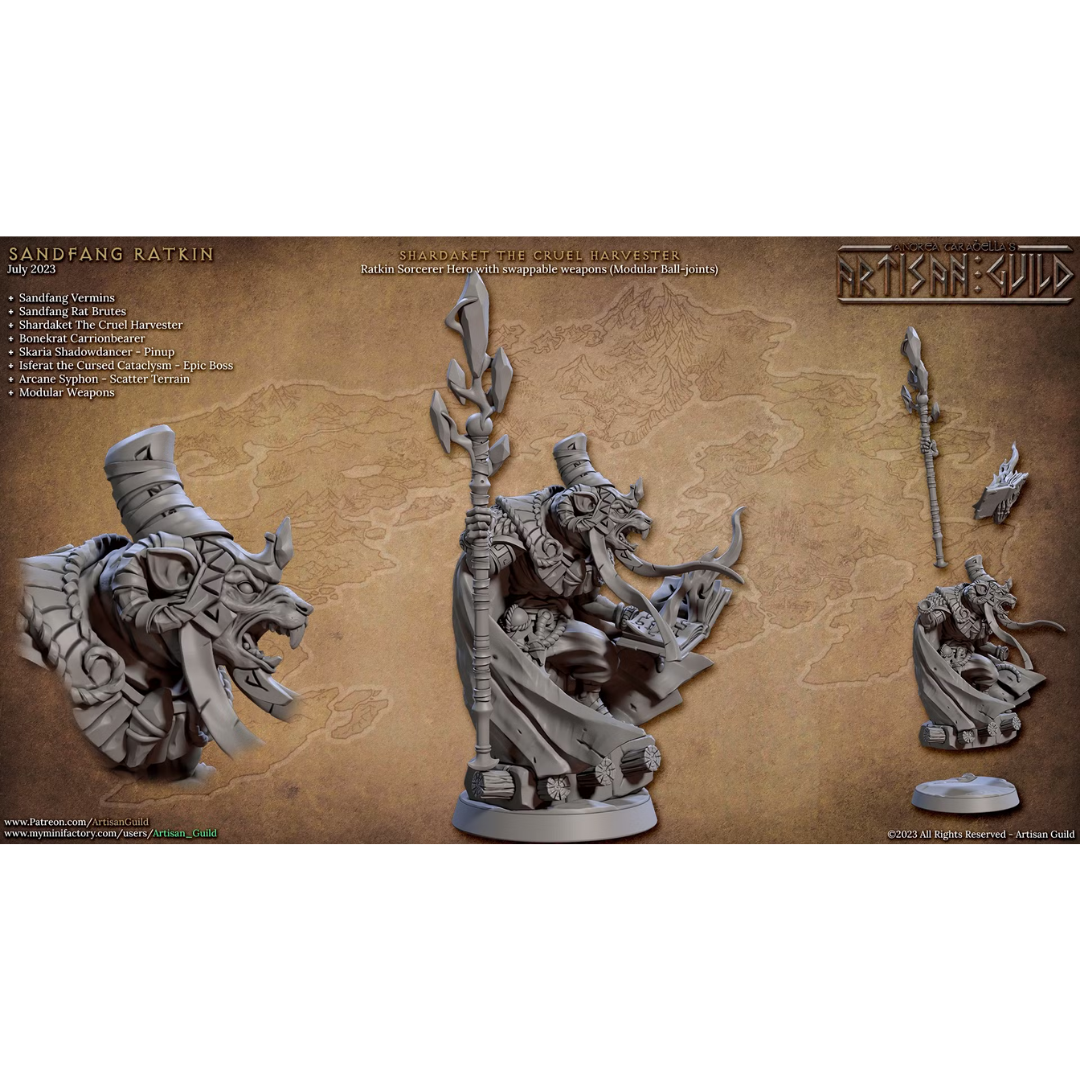 Sandfang Ratkins - Shardaket the Cruel Harvester