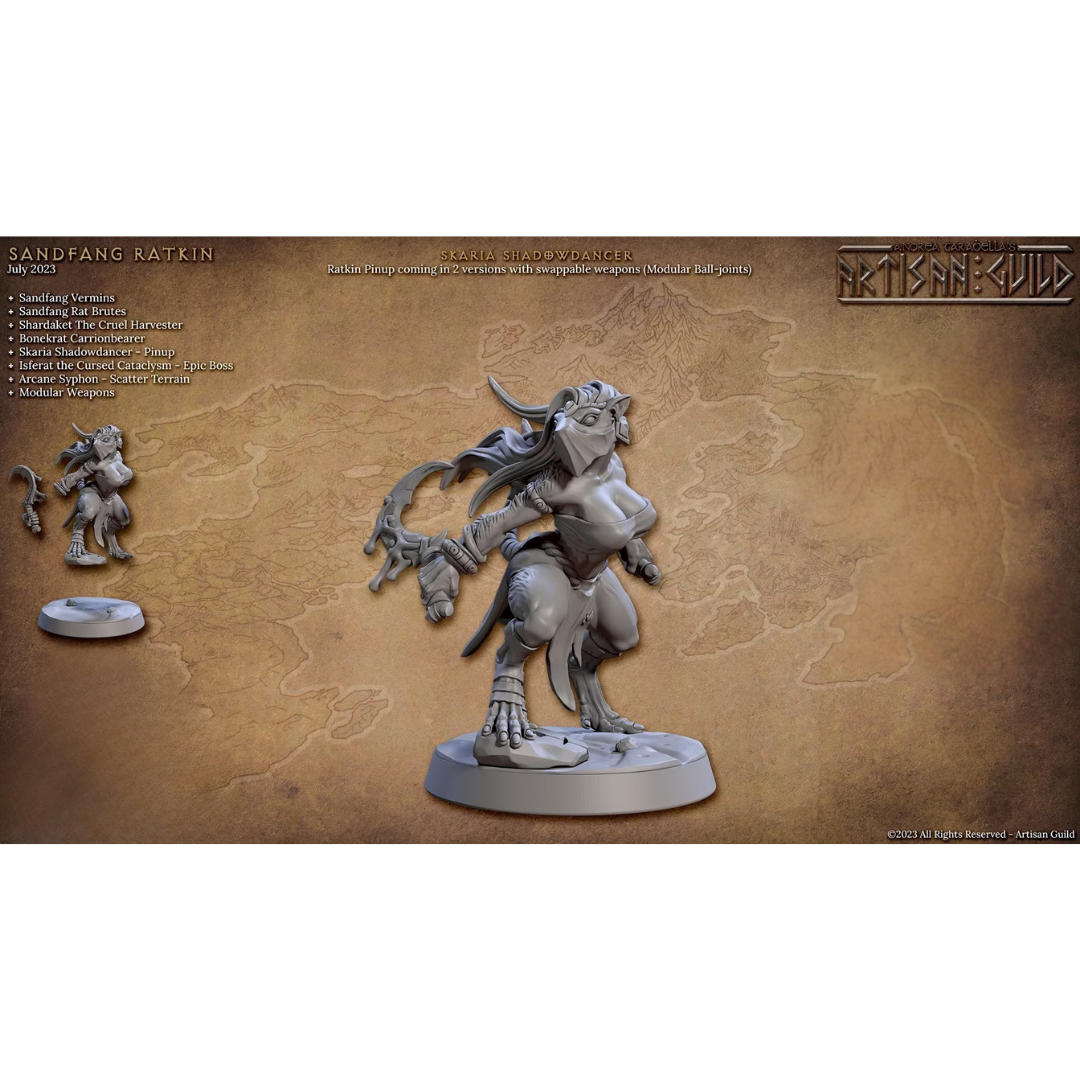 Sandfang Ratkins - Skaria Shadowdancer