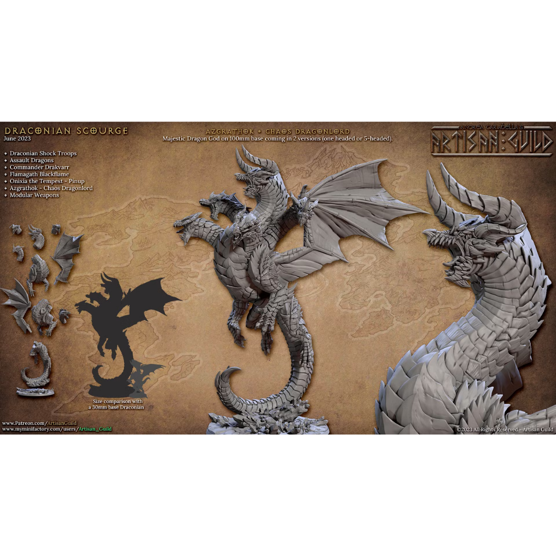 Draconian Scourge - Azgrathok - Chaos Dragonlord