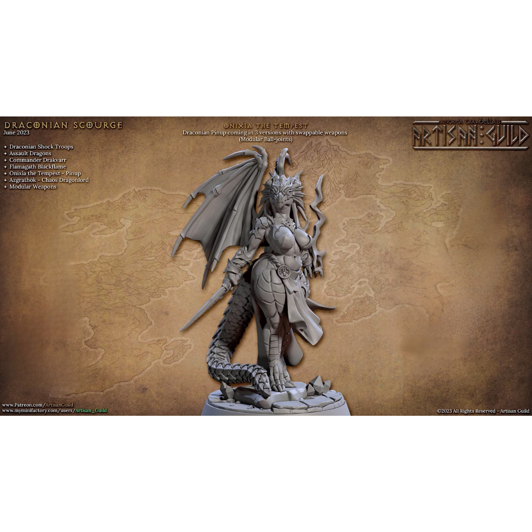 Draconian Scourge - Onixia the Tempest