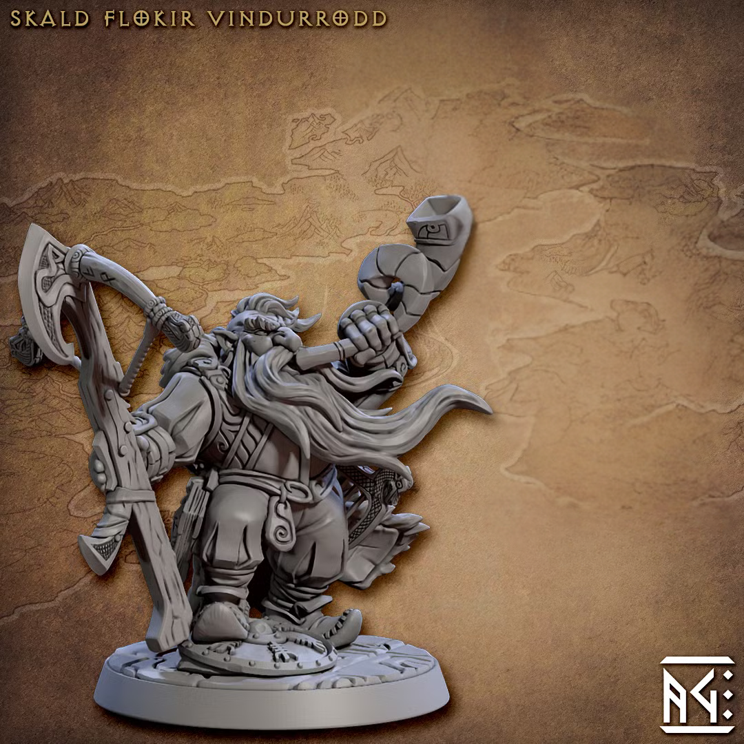 Flokir Vindurrodd - Skald Flokir Vindurrodd