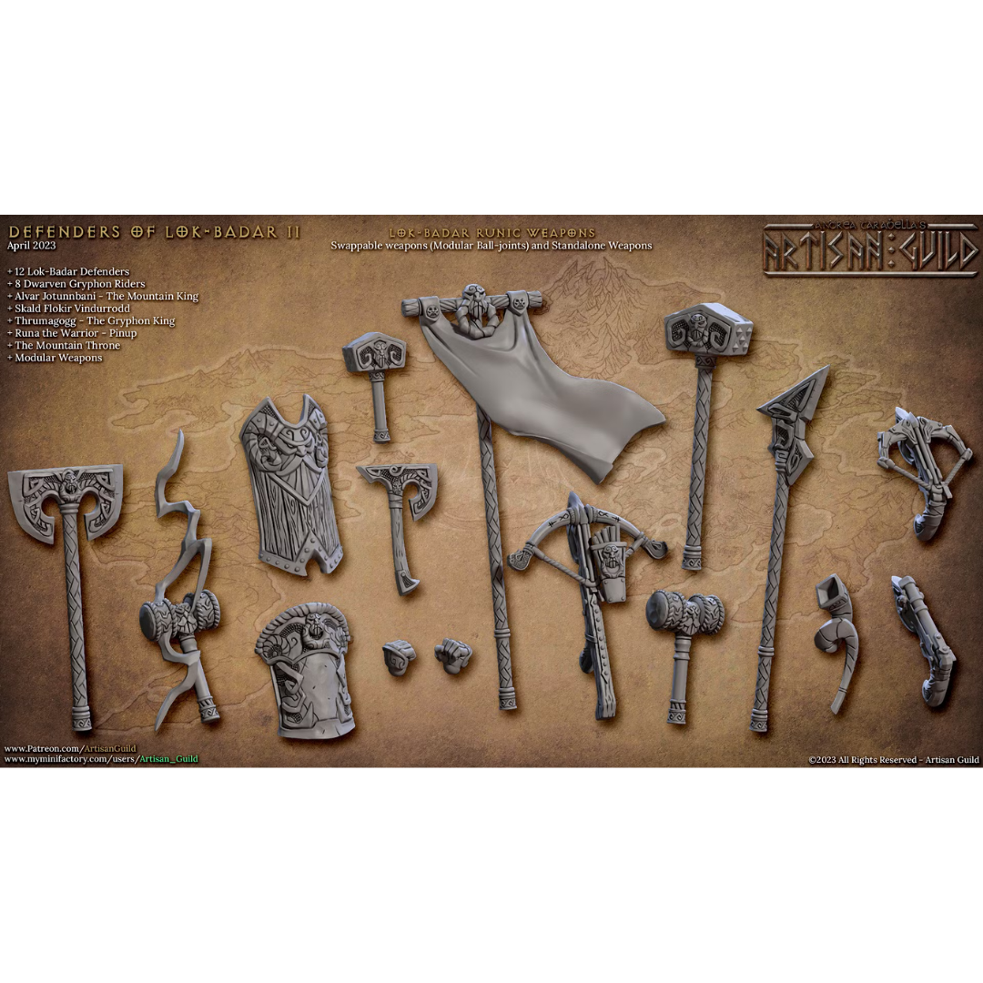 Lok-Badar II - Weapons (16 Bits)