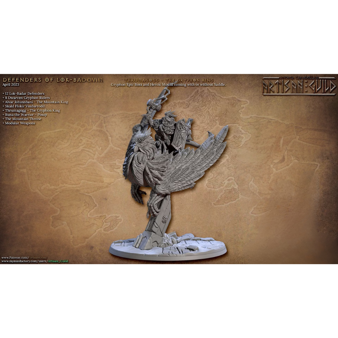 Lok-Badar II - Thrumagogg the Gryphon King